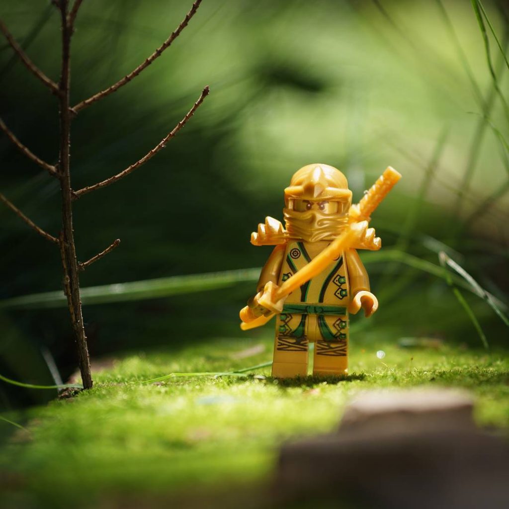 The Ninjago Movie Minifigures Winner: "Green and Gold” by @fourbrickstall