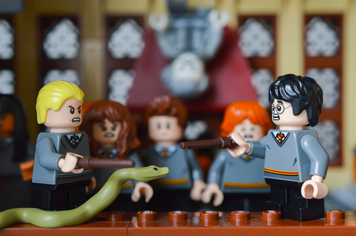 LEGO Harry and Draco at Duelling club!