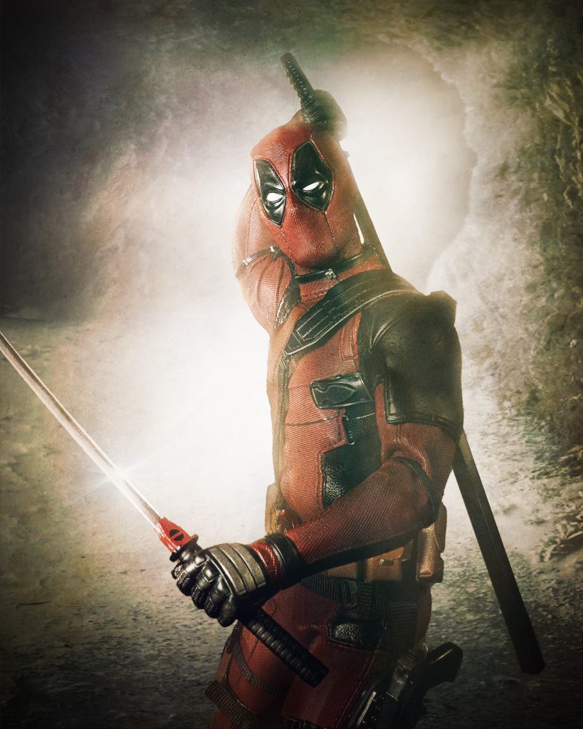 Deadpool in a cave