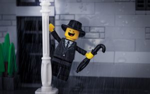 lego singin' in the rain
