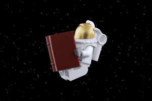 LEGO spaceman by James Garcia
