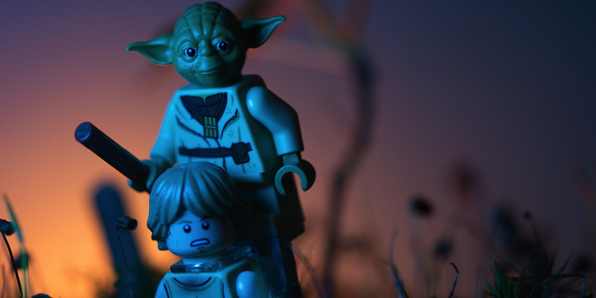 LEGO Yoda and Luke