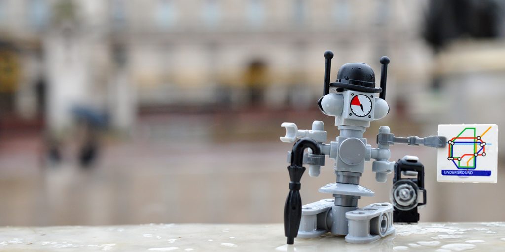 LEGO London robot