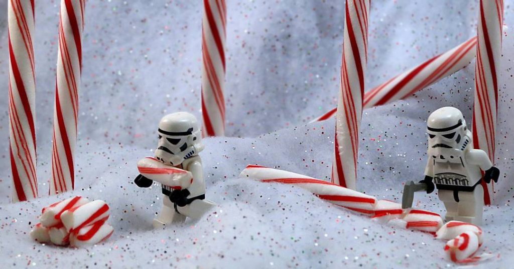 LEGO Stormtrooper Christmas by Dave DeBaeremaeker