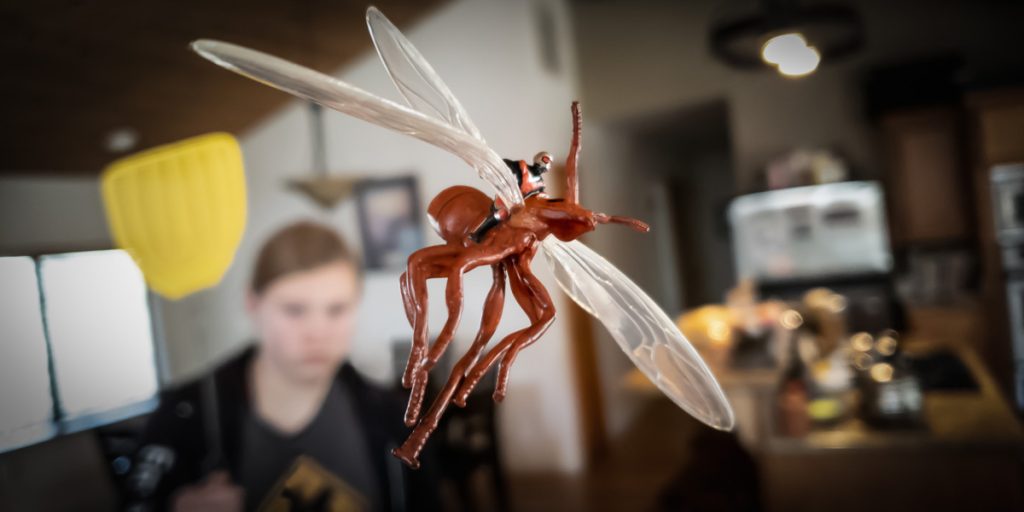 Ant-Man in peril by @teddi_toyworld