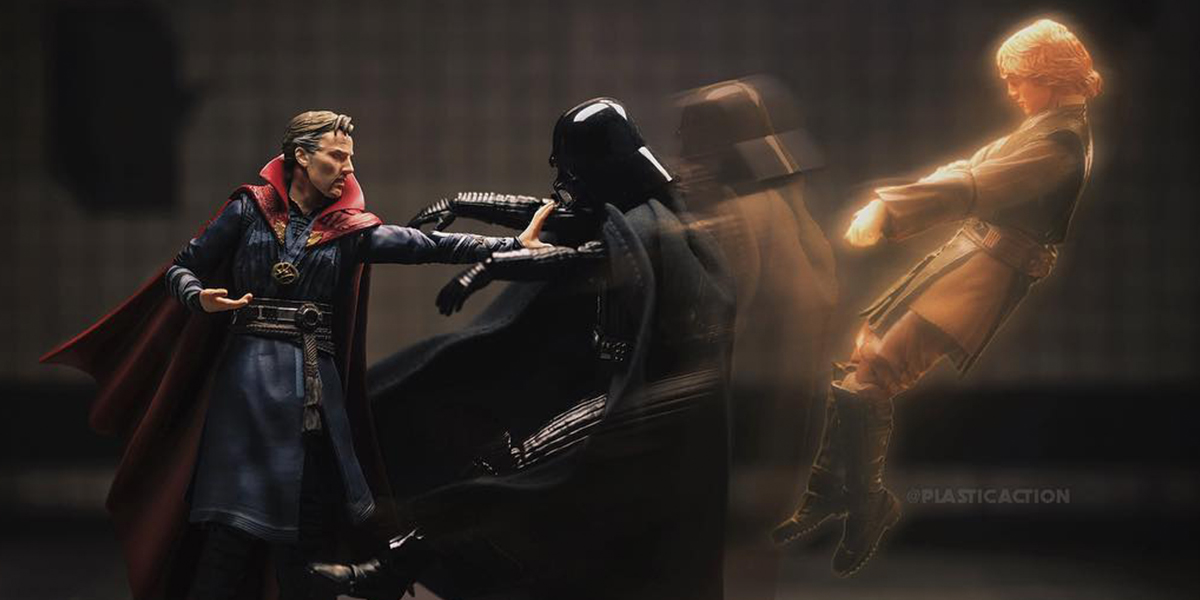 Doctor Strange Darth Vader Anakin Skywalker Toy Photo by Jax Navarro PlasticAction
