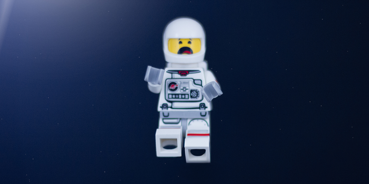 To Infinity LEGO Spaceman Six Image Narrative by James Garcia