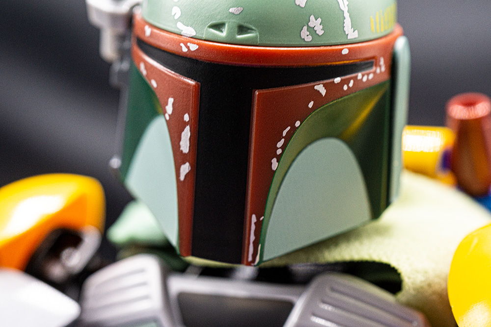 Boba Fetts helmet, both a bad-ass disguise, and excellent bike safety gear.