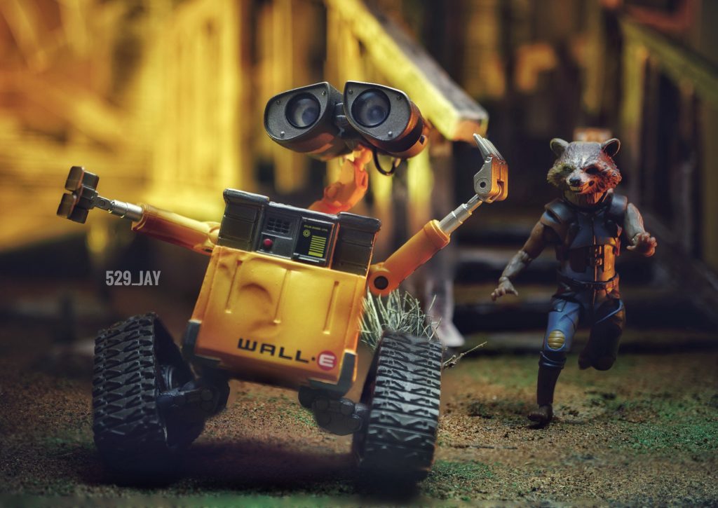 Wall-E finding Eve