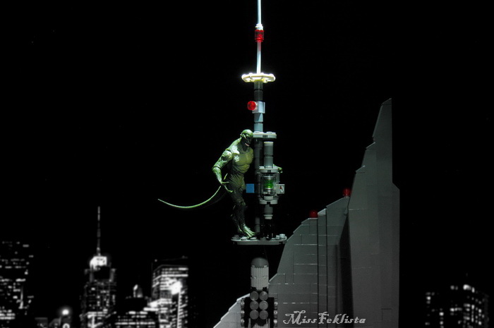 The Lizard on the tower