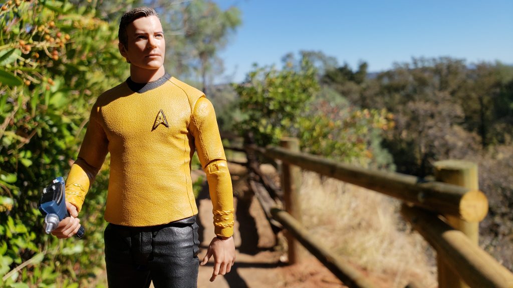Captain Kirk at Griffith Quarry Park by @teddi_toyworld