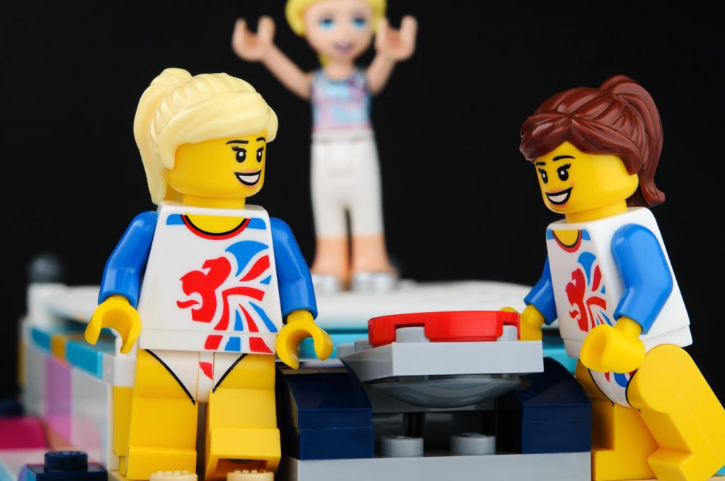 Lego gymnastic hot sale