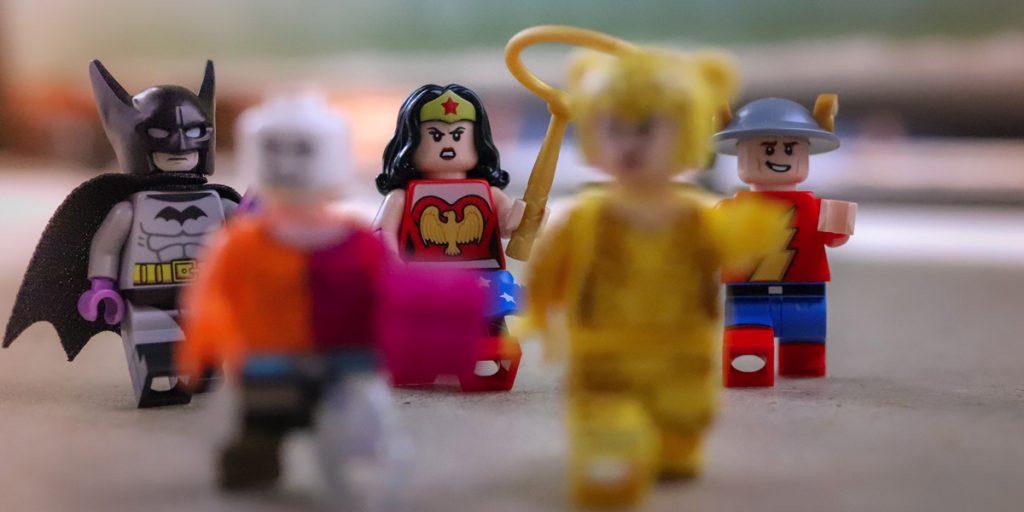The DC Super Heroes Collectible Minifigures