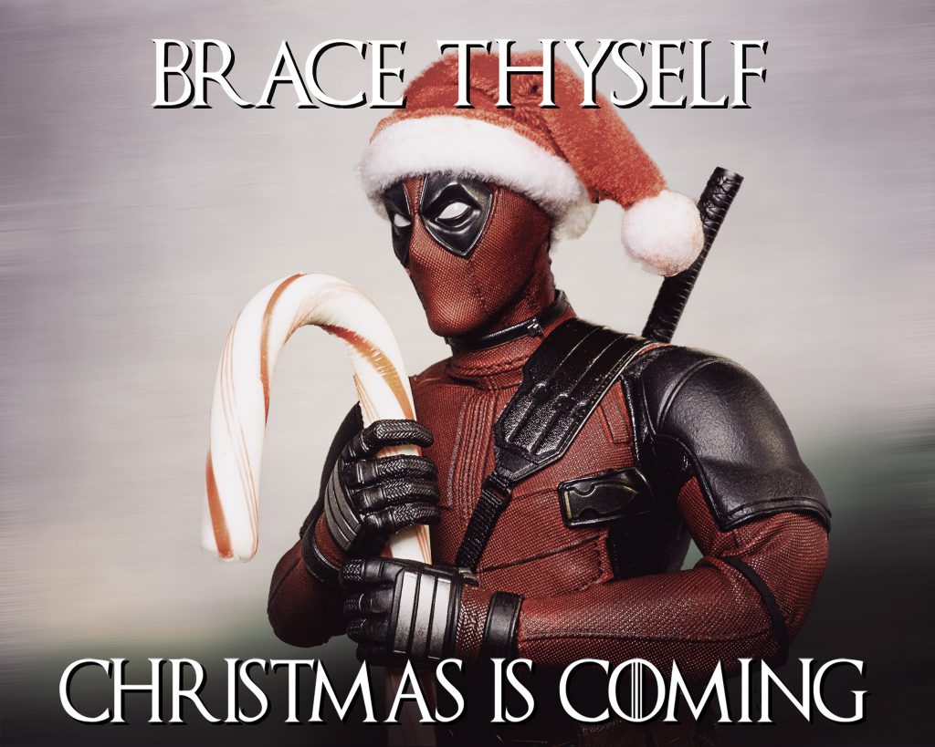 deadpool christmas