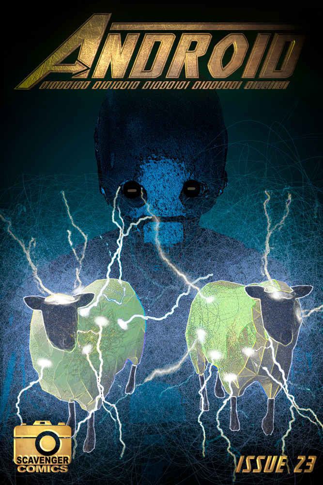 Do Androids Dream Of Electric Sheep comic book cover