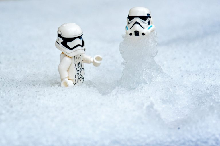 snow stormtrooper lego