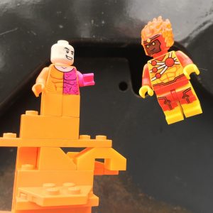 Photo by Adam Ford: LEGO DC superheroes Firestorm and Metamorpho