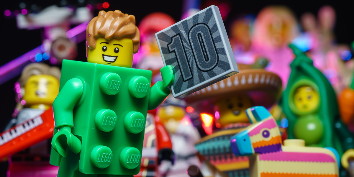 LEGO CMF Series 20 - Green Brick Guy