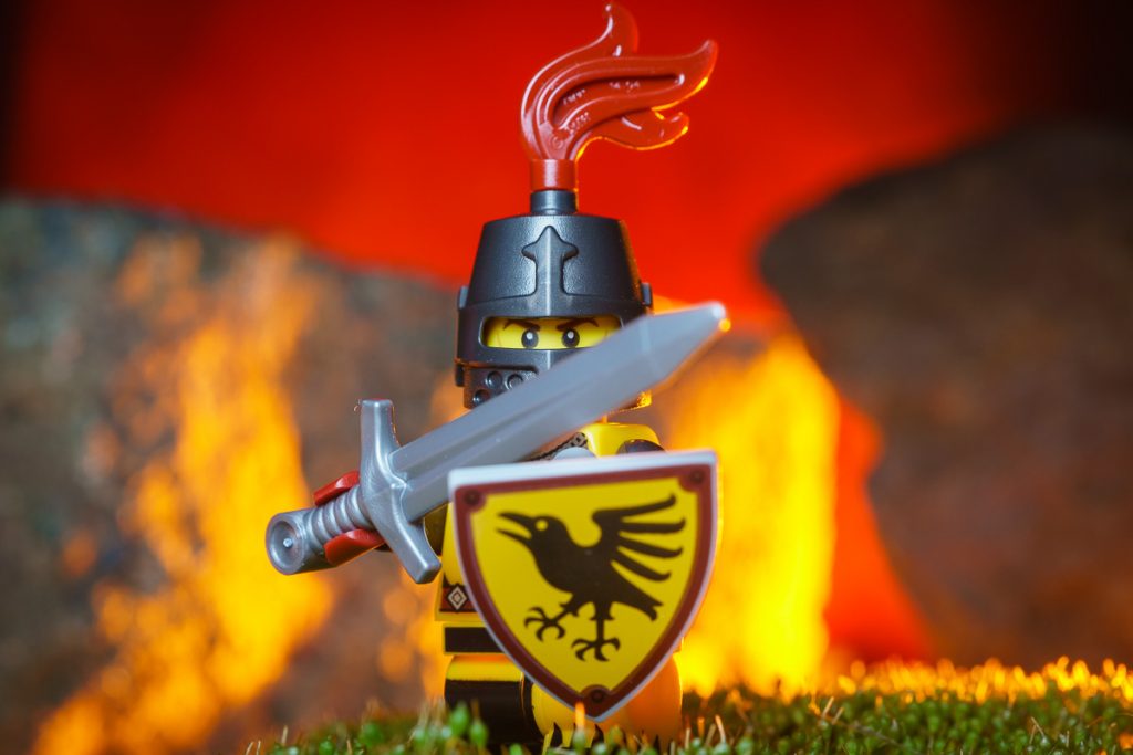 LEGO CMF Series 20 Knight Ready to Fight
