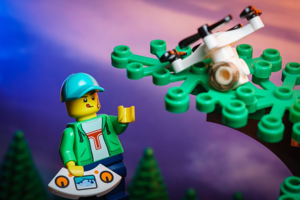 Lego best sale drone guy