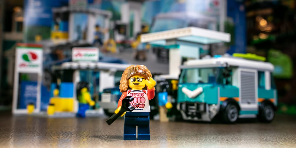 LEGO City Service Station set review featured image by Teddi Deppner