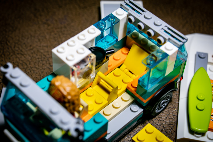 Building LEGO City Service Station 60257 Set Review Photo