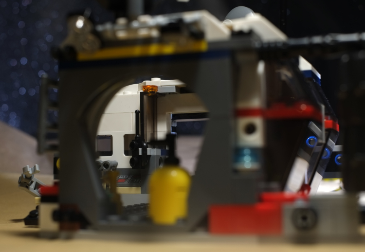 LEGO space base interior