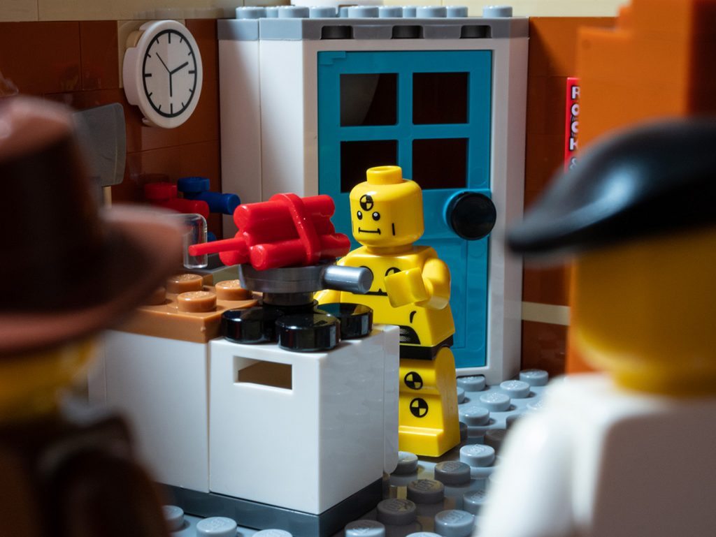 All in a Day's Work: LEGO Mythbusters Toy Photography