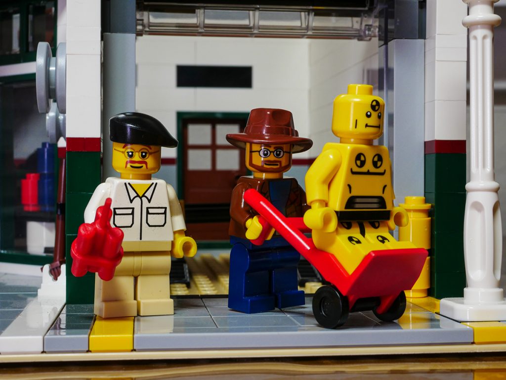 Lego MythBusters rolling into the lab.