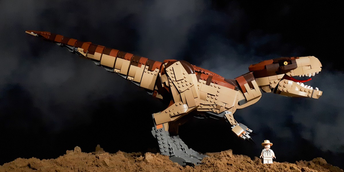 Lego best sale jurassic trex