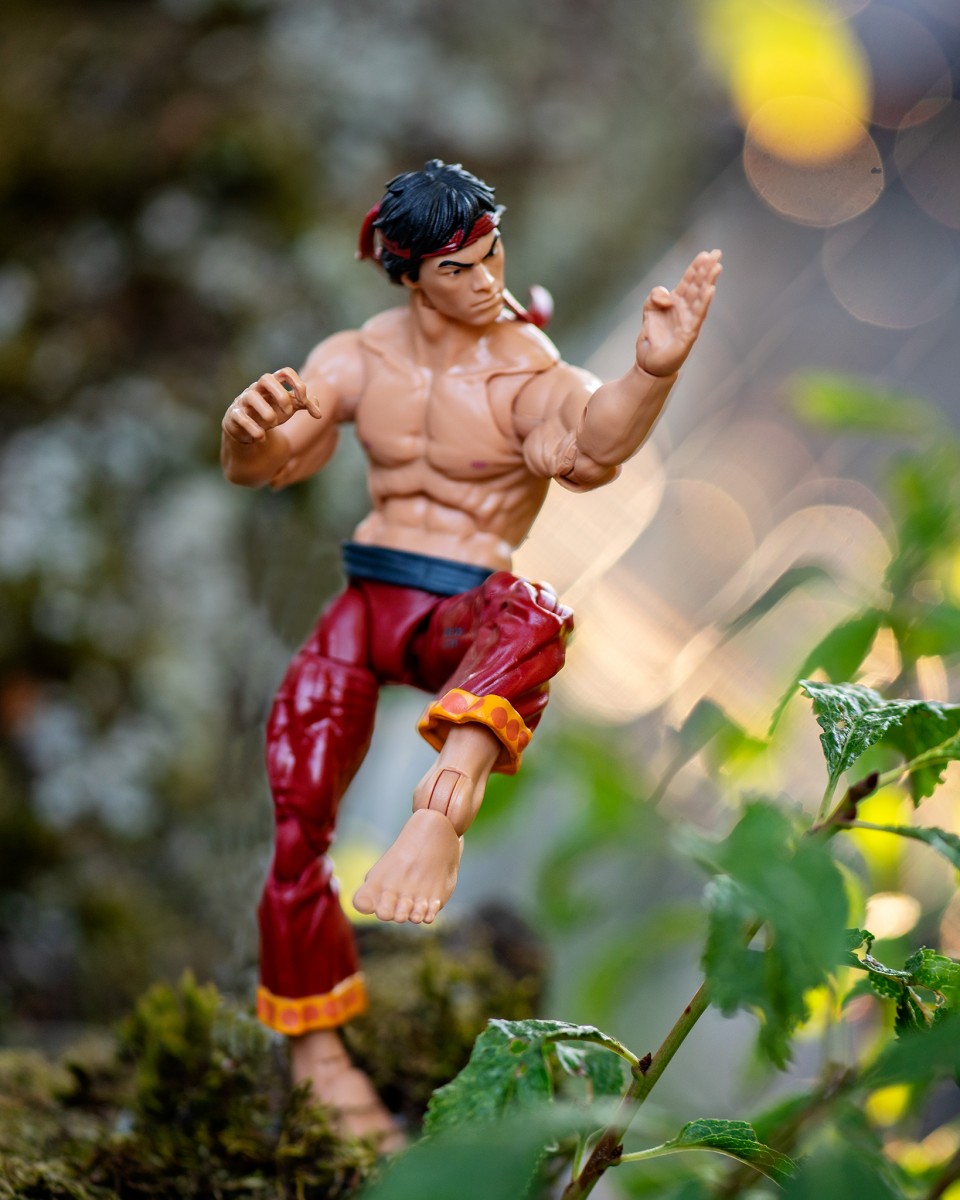 Practicing Kung Fu with Marvel Legends Shang-Chi