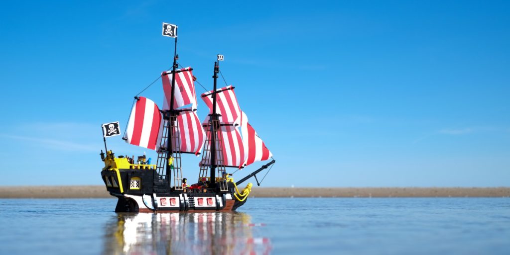 LEGO pirate ship