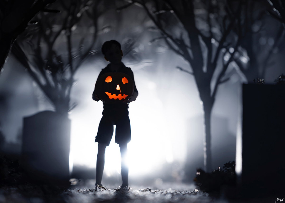 Halloween Diorama - Small Sensor Photography by Thomas Stirr