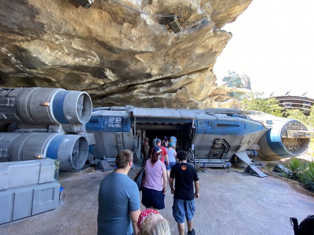 Resistance I-TS Transport at Galaxy's Edge