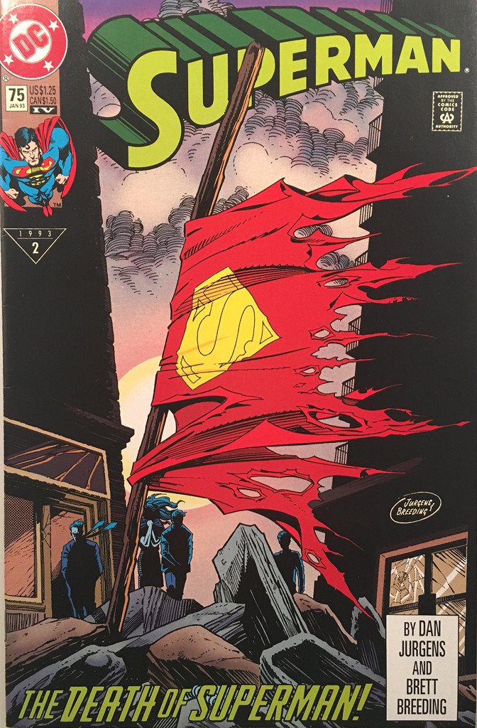 superman torn cape