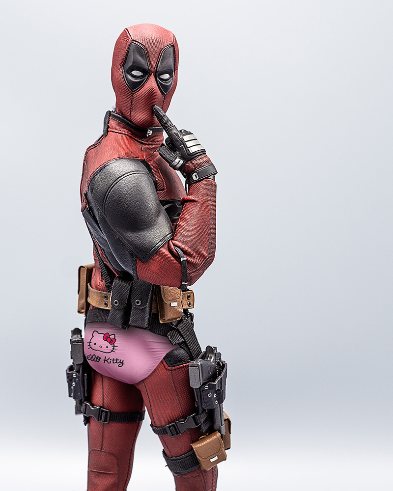 Deadpool in his underwear Toy Photographers