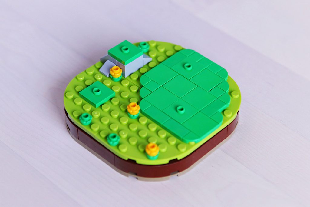 LEGO brick built meadow