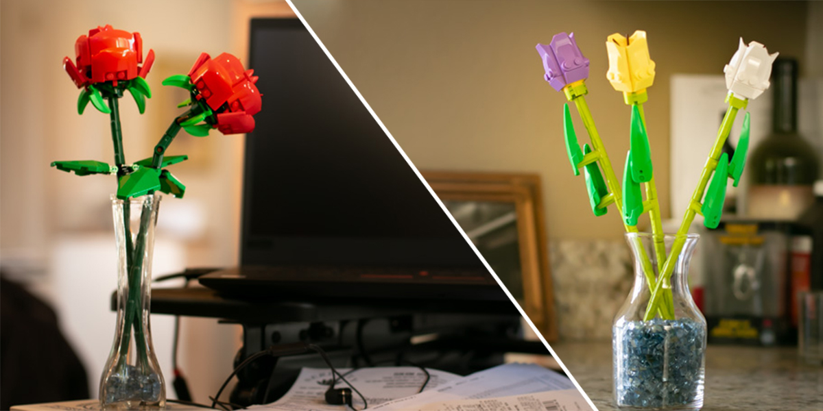 Lego Flower Bouquet review: interesting build, great on display