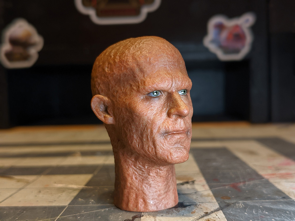 Wade Wilson custom head.