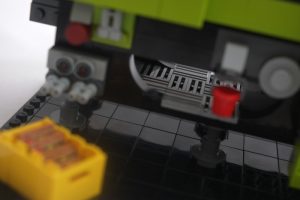 Detail of LEGO Moulding Machine model