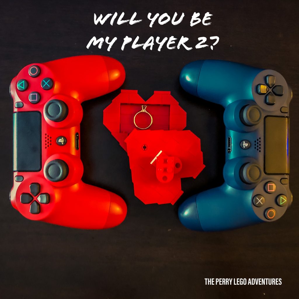 Will you be my player 2? The Perry Lego Adventures