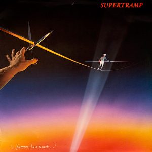 Famous Last Words 6IN supertramp album cover