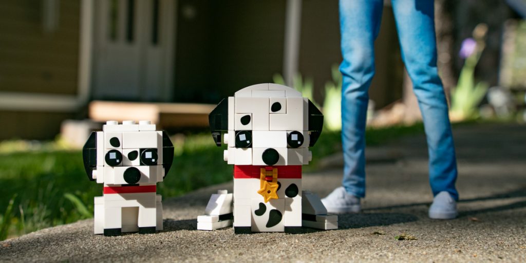 LEGO Brickheadz Pets Dalmatians 40479 set review - Teddi Deppner