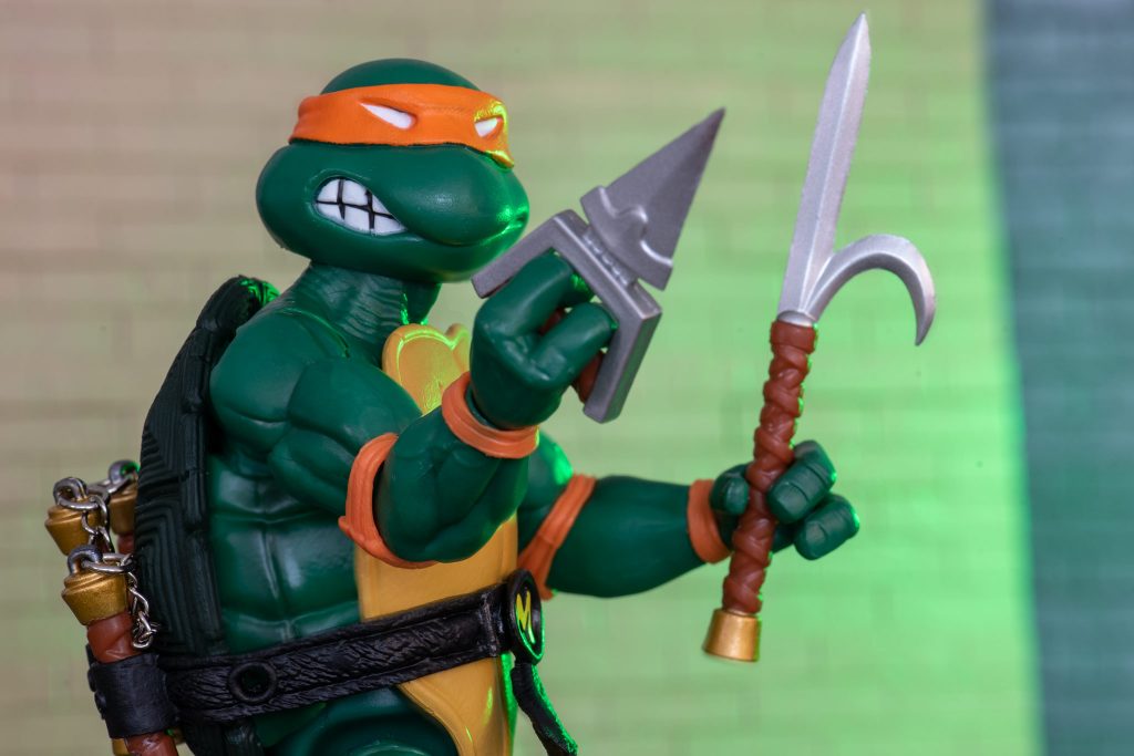 Super7 TMNT Ultimates Michelangelo Action Figure Review