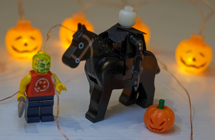 Lego custom Headless Horseman minifigure
