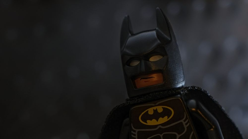 Lego Batman minifigure