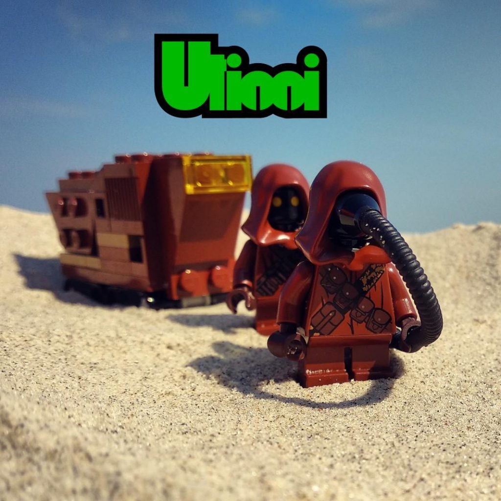 A LEGO Star Wars version of Sleep's Dopesmoker album cover.