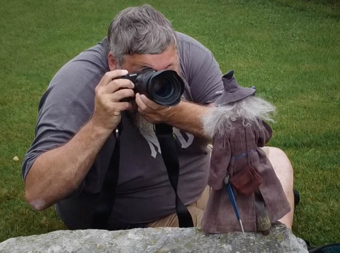 Dave shooting gandalf
