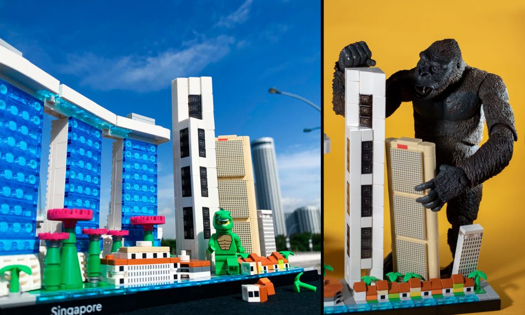 LEGO Architecture Skyline Singapore Overview