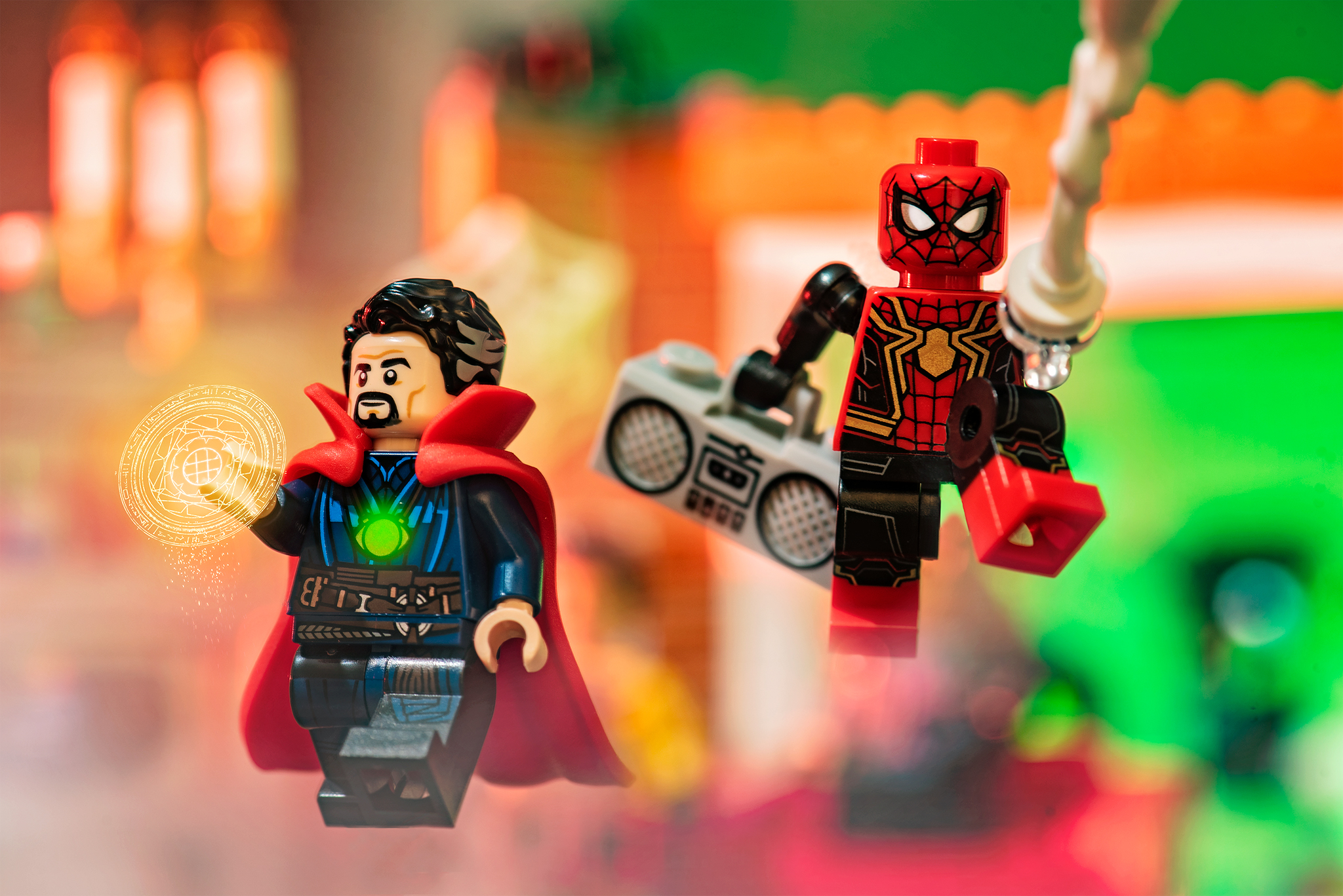 Skifte tøj Relativ størrelse håndtag LEGO 76185 Spider-Man at the Sanctum Workshop Review – Toy Photographers